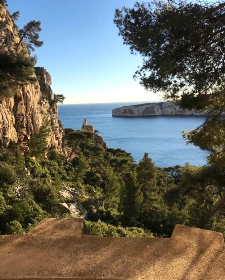 Le Sept Charmant Studio Aux Portes Des Calanques Cassis Exterior foto
